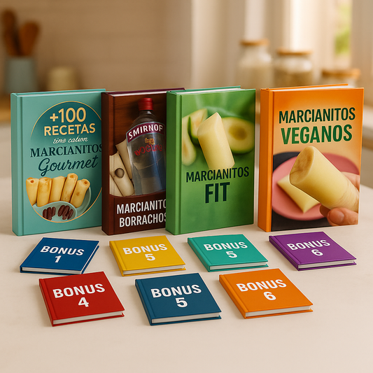 +150 MARCIANITOS GOURMET + 9 LIBROS DE REGALO